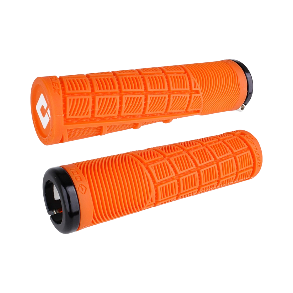 ODI Reflex XL v2.1 Lock-On MTB / BMX Griffe Orange - Bikers Base