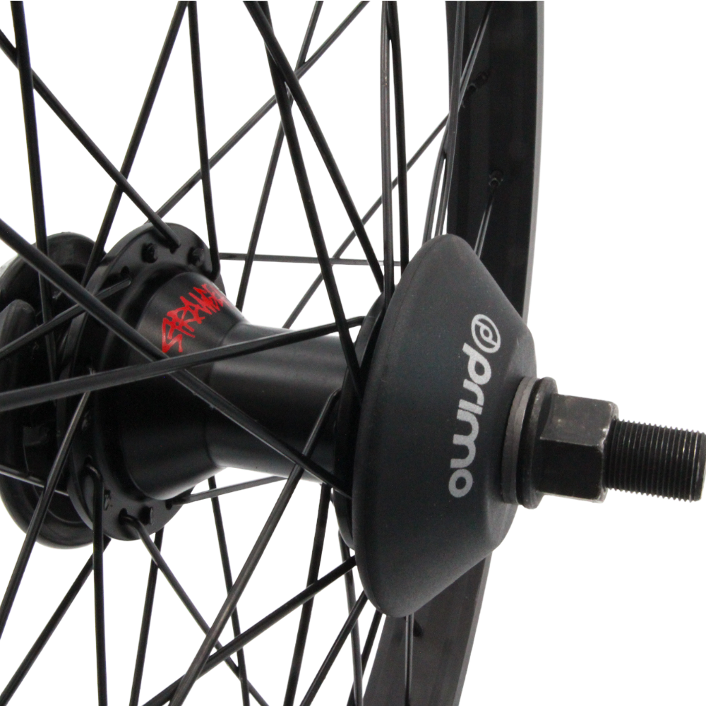 Stranger Crux V2 20" BMX Hinterrad RHD inkl Hubguards - Bikers Base