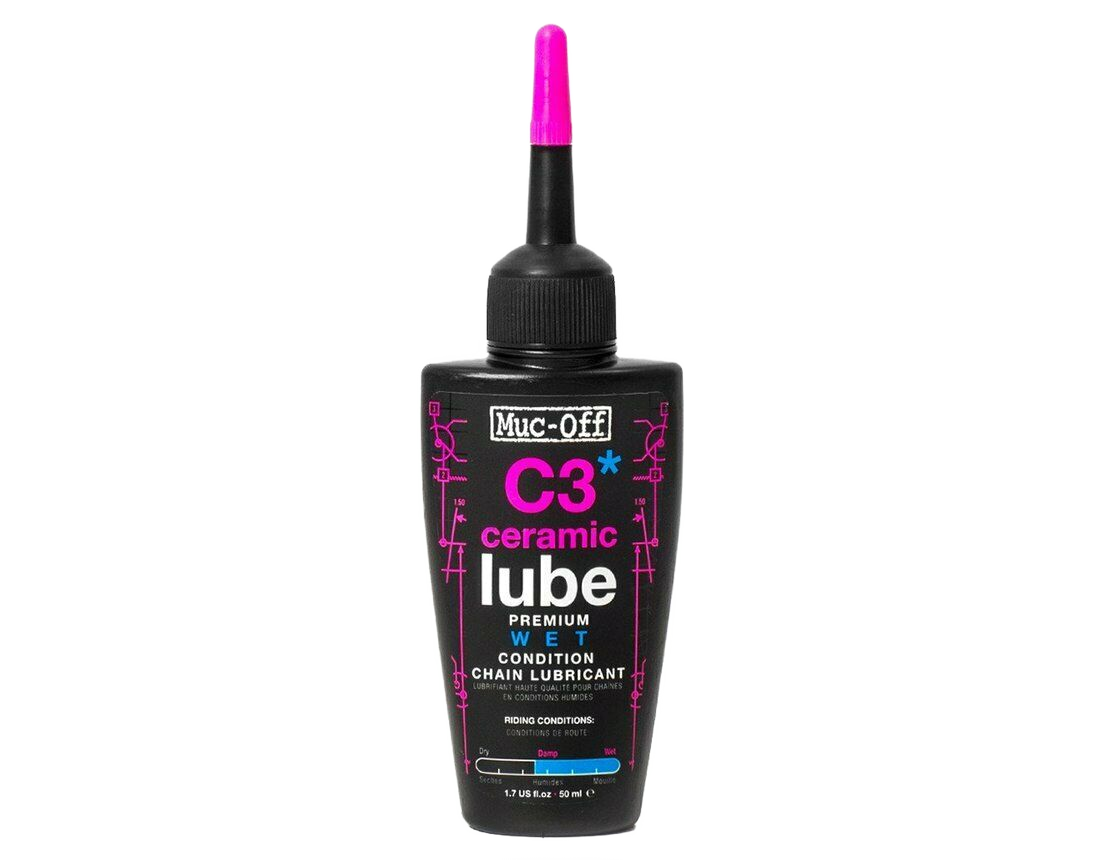 kettenschmiermittel rennrad Muc-Off C3 Wet Ceramic Kettenschmiermittel 50ml MTB/Rennrad/Gravelbike