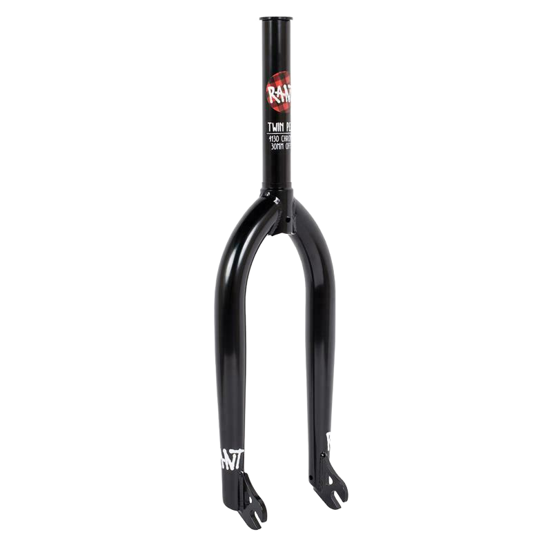 RANT Twin Peaks Fork 20" BMX Gabel schwarz oder Chrom - Bikers Base