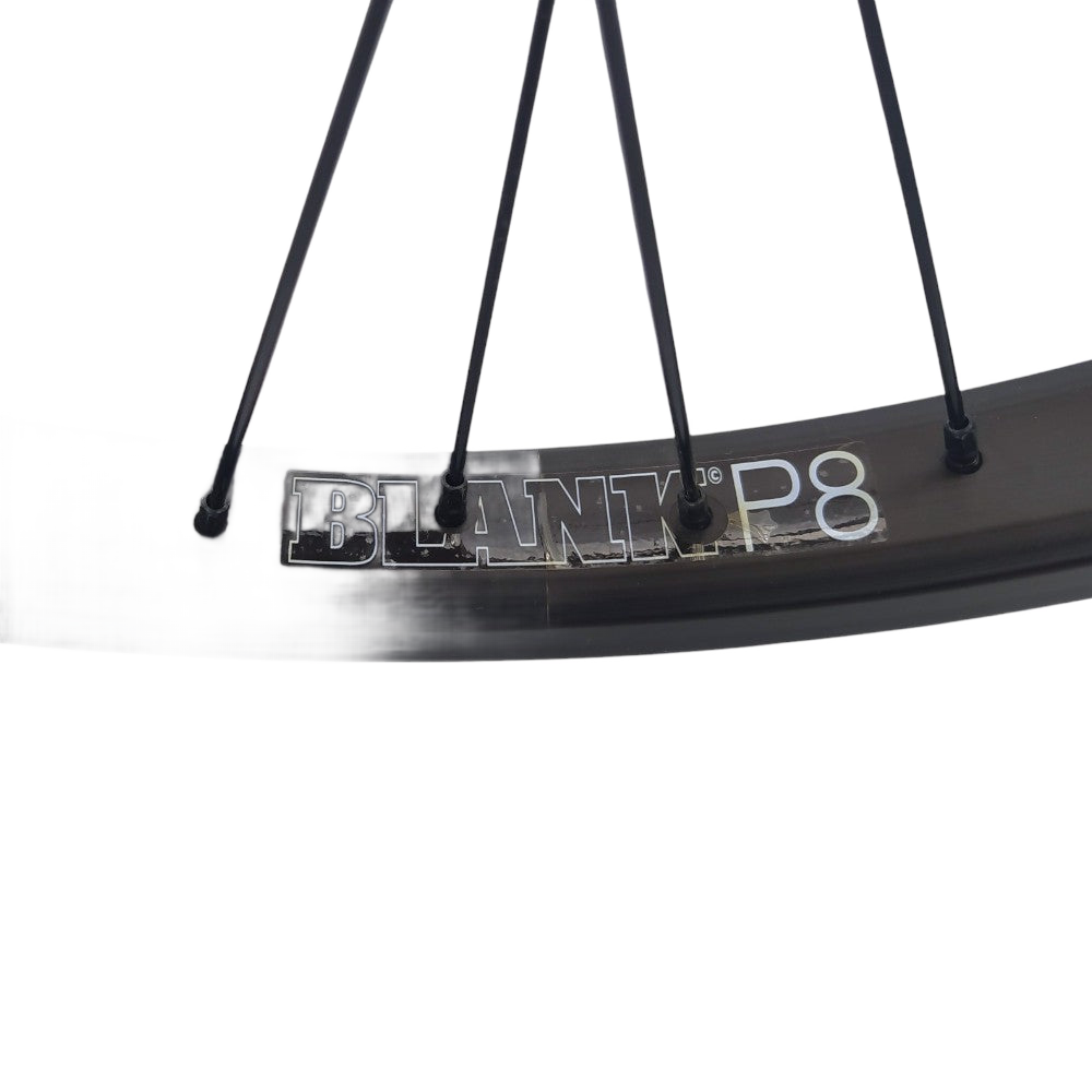 Blank -  Blank 20 Zoll BMX Laufrad Vorne schwarz - Bikers Base BMX