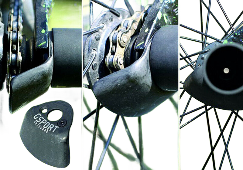 G-Sport -  G-Sport Uniguard BMX Hub Guard Driver Side Gsport Universal Grind Schutz - Bikers Base BMX
