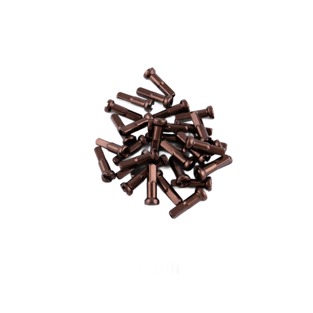 Don Speiche -  Don Speiche Aluminium Speichennippel 2.0 mm Speichen Alu Nippel 40st. - Bikers Base BMX