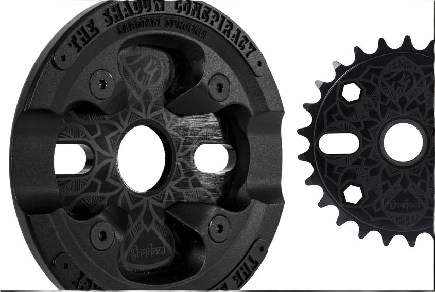 Shadow Sabotage Maya Edition BMX Kettenblatt mit Grind Guard - Bikers Base