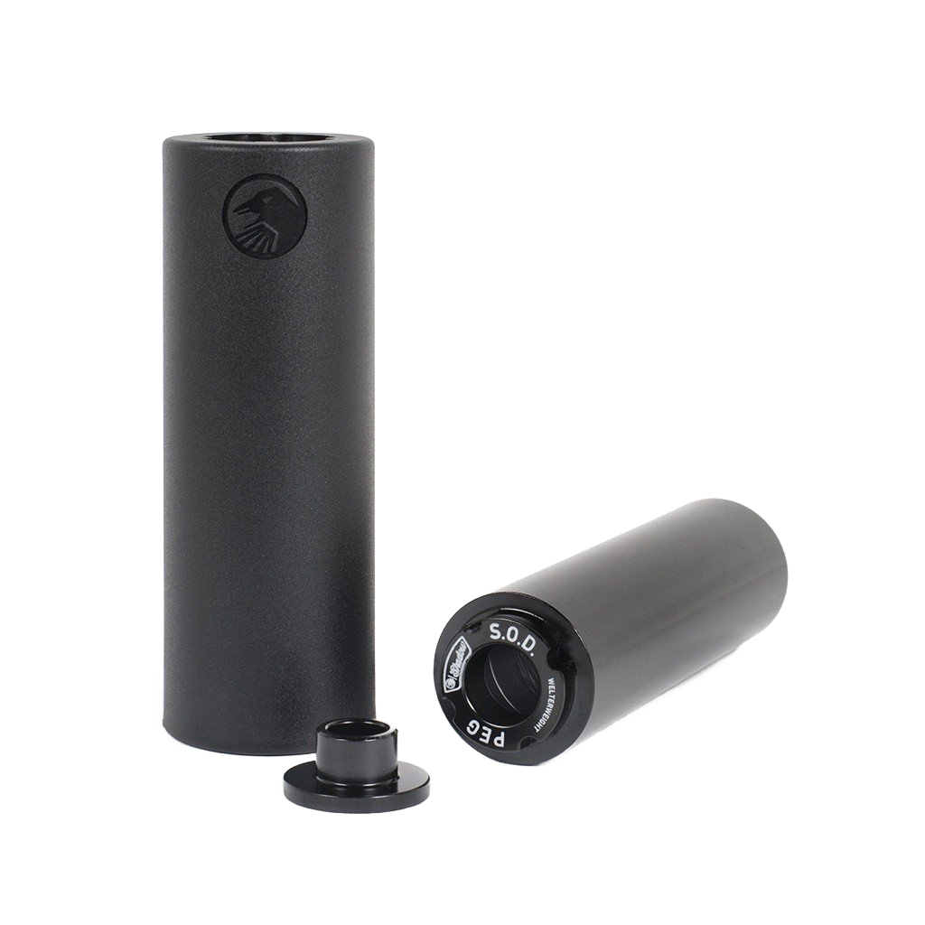 Shadow SOD Welterweight BMX Peg, PC/CrMo, für 10 + 14mm Achsen - Bikers Base