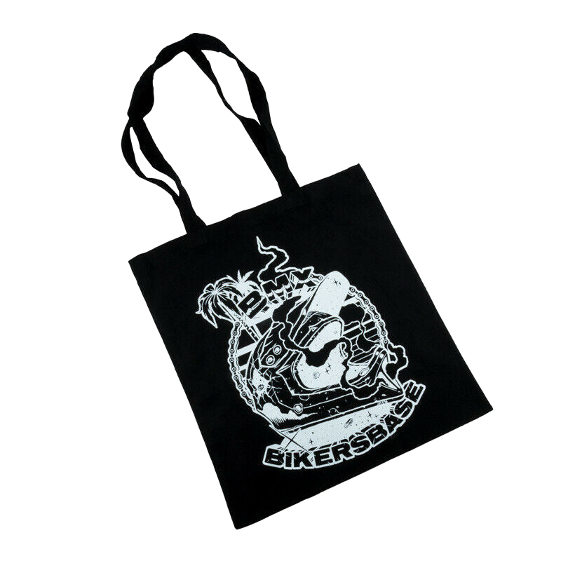 Bikers Base -  Bikers Base Clothing BMX Headshot Jutebeutel Trage Tasche - bikers-base.myshopify.com