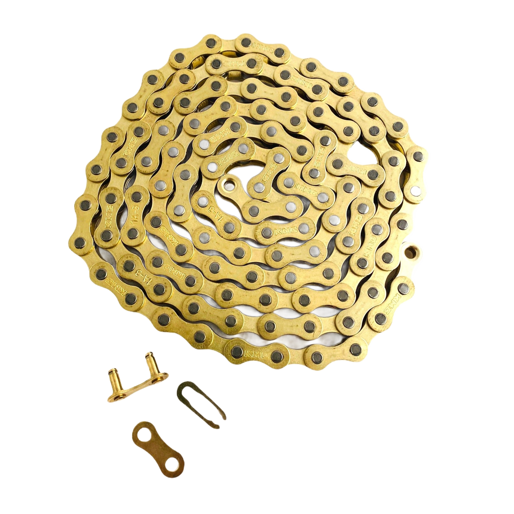 KMC -  KMC Fahrrad Kette Z-410 S1 1/2 x 1/8 BMX Kette Singlespeed Fixie 112Glieder gold - bikers-base.myshopify.com