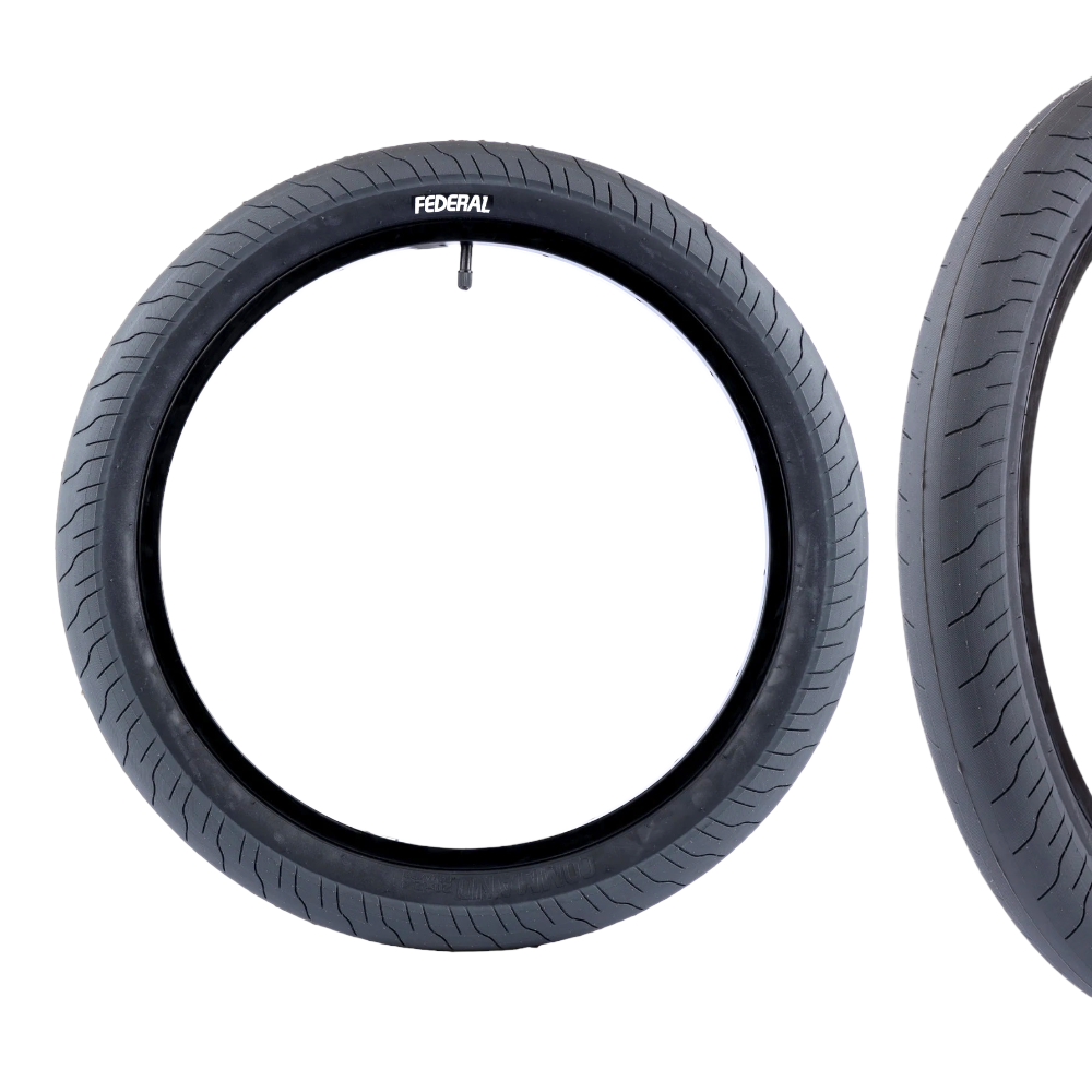 Federal COMMAND LP LOGO BMX Reifen dunkel grau / schwarz 20 x 2.4 Zoll Street - Bikers Base