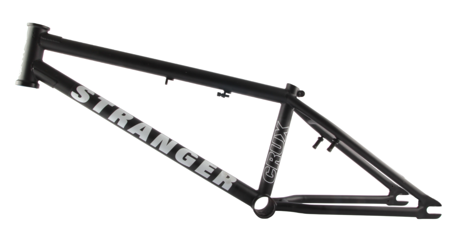 Stranger Crux 20" BMX Rahmen 20 Zoll mit 21" Oberrohr Matt Schwarz - Bikers Base