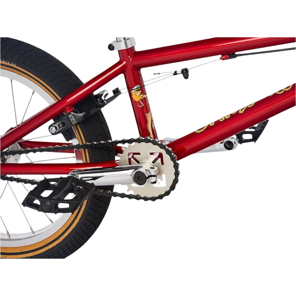 Fit Bike Co. -  Fit Bike Co. Misfit 16 Zoll Kinder BMX Rad Rot - Bikers Base BMX