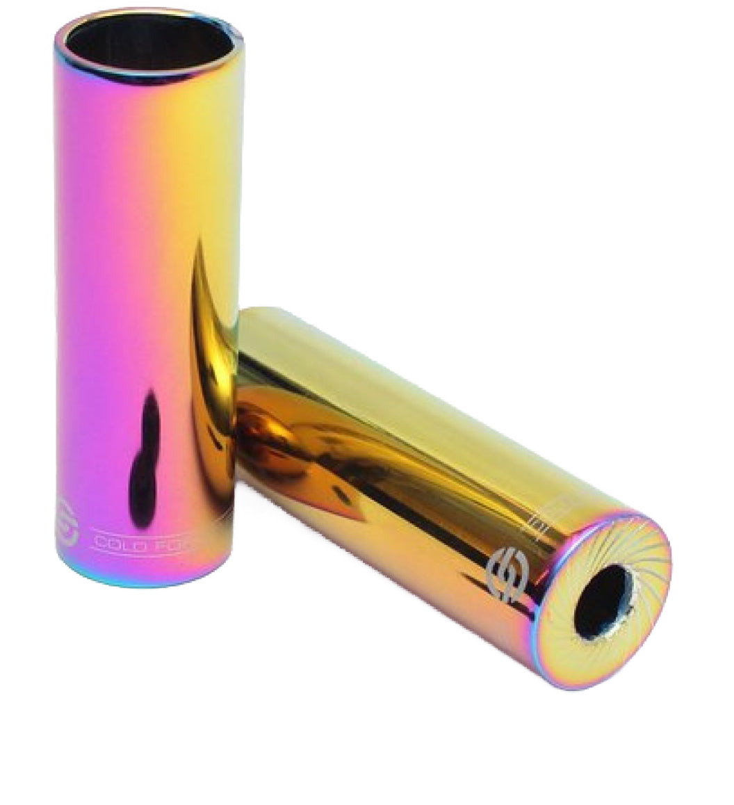 Salt -  Salt AM Freestyle BMX Pegs, 1 Paar, Oilslick, für 10 + 14mm Achsen - Bikers Base BMX