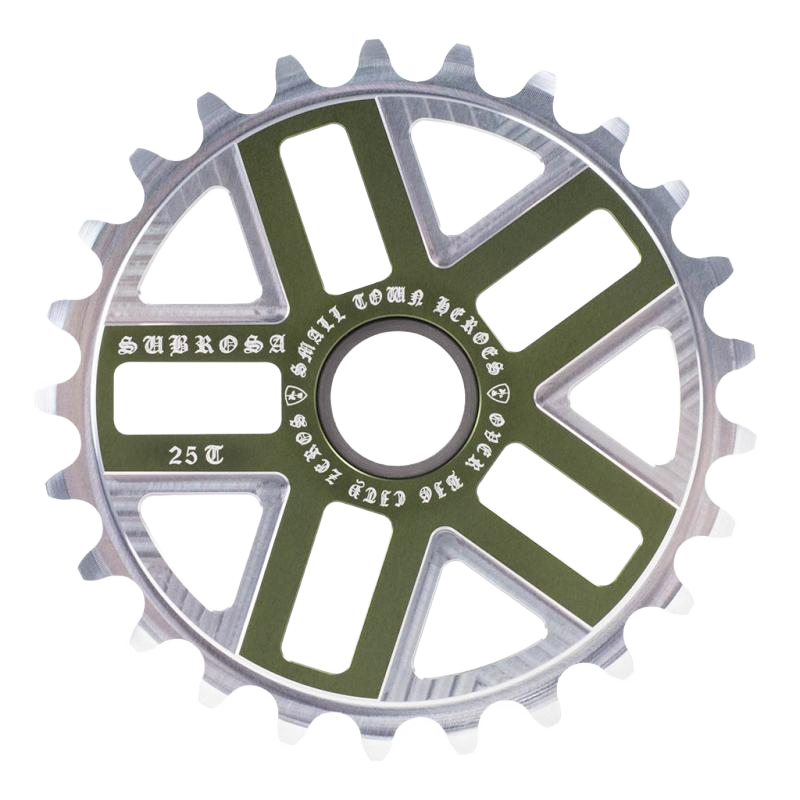 Subrosa Hero Sprocket BMX Kettenblatt schwarz 25T 28T 32T - Bikers Base
