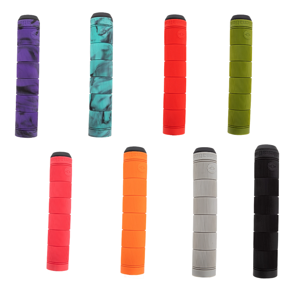 Alienation BACKLASH V2 BMX Griffe ohne Flansch 155mm - Bikers Base