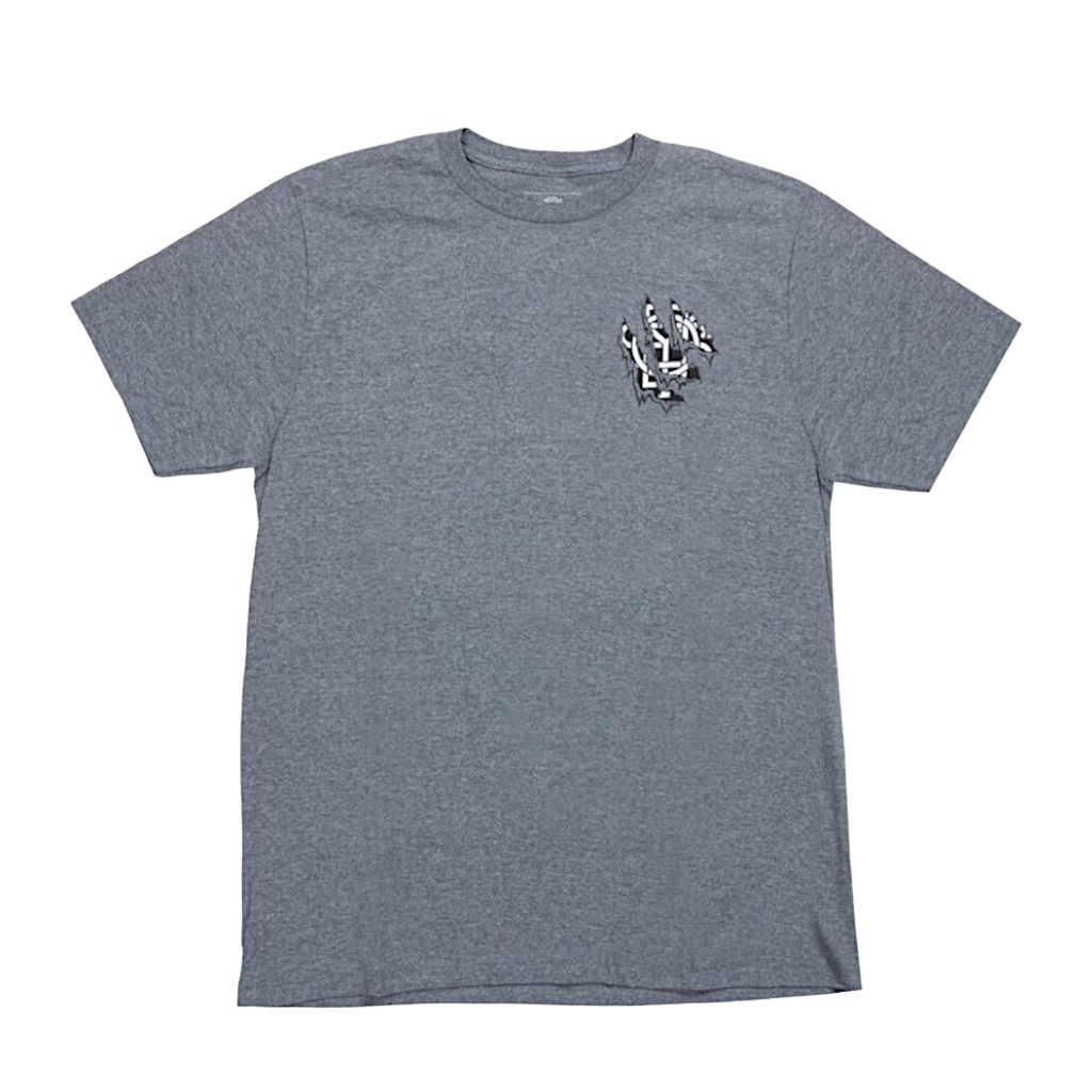 Odyssey BMX Ripped Monogram T-Shirt Grau - Bikers Base