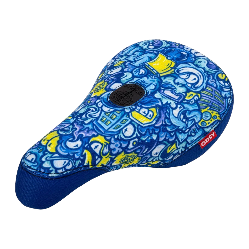 Odyssey Pivotal Fat BMX Sattel Instagram Hot Seat V4 YEAH - Bikers Base