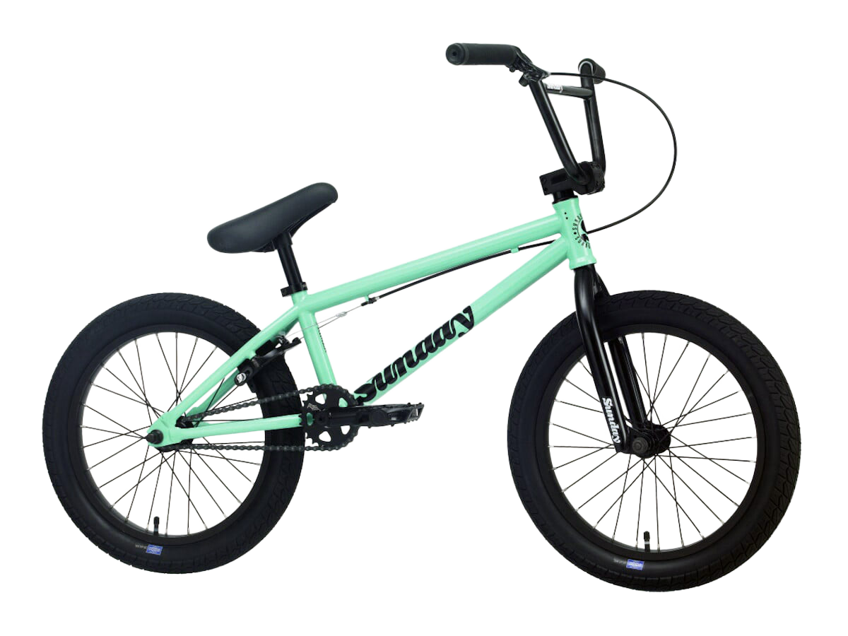 Sunday Primer 18 Zoll Kinder BMX Rad schwarz oder Orange - Bikers Base