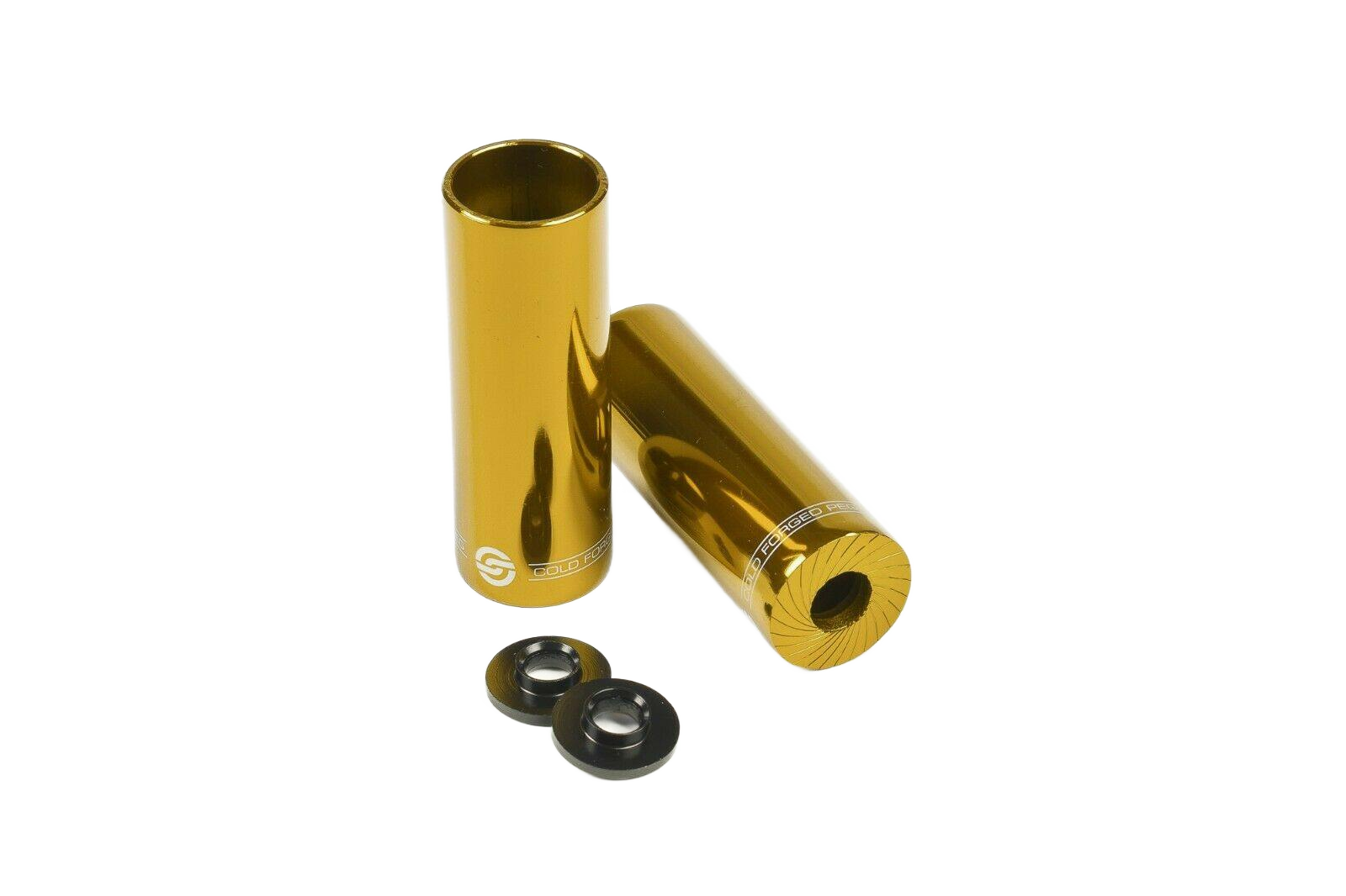 Salt -  Salt AM Freestyle BMX Pegs, 1 Paar, Gold, für 10 + 14mm Achsen - Bikers Base BMX