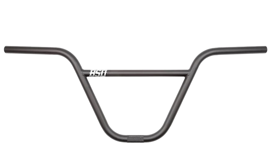 BSD RAIDER BMX Lenker matt black 2-teilig 29.5" Ø 22.2mm 10" - Bikers Base