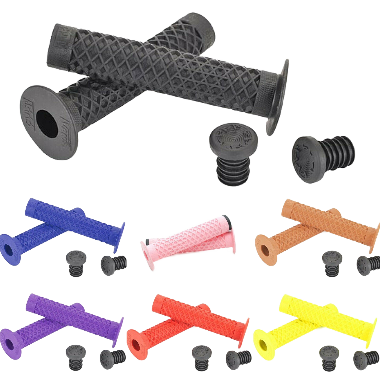 Cult -  Cult Vans Waffle BMX Griffe mit Flansch - bikers-base.myshopify.com