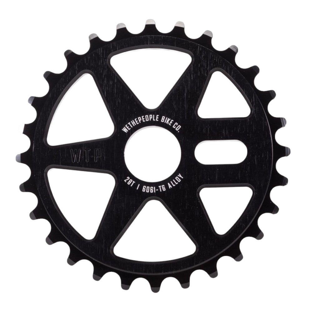 WeThePeople -  Wethepeople Logic BMX Kettenblatt 25T Bolt Drive schwarz WTP - Bikers Base BMX