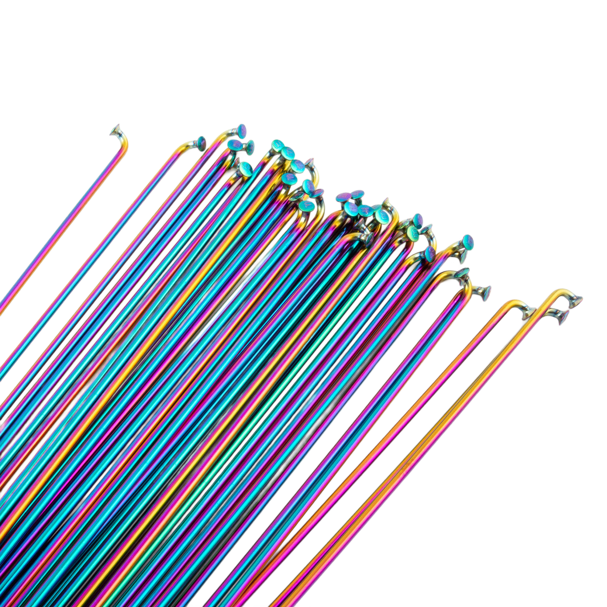 Don Speiche -  Don Speiche ION Rainbow (Oilslick) Speichen 2.0 / 80 - 300mm + Speichennippel - bikers-base.myshopify.com