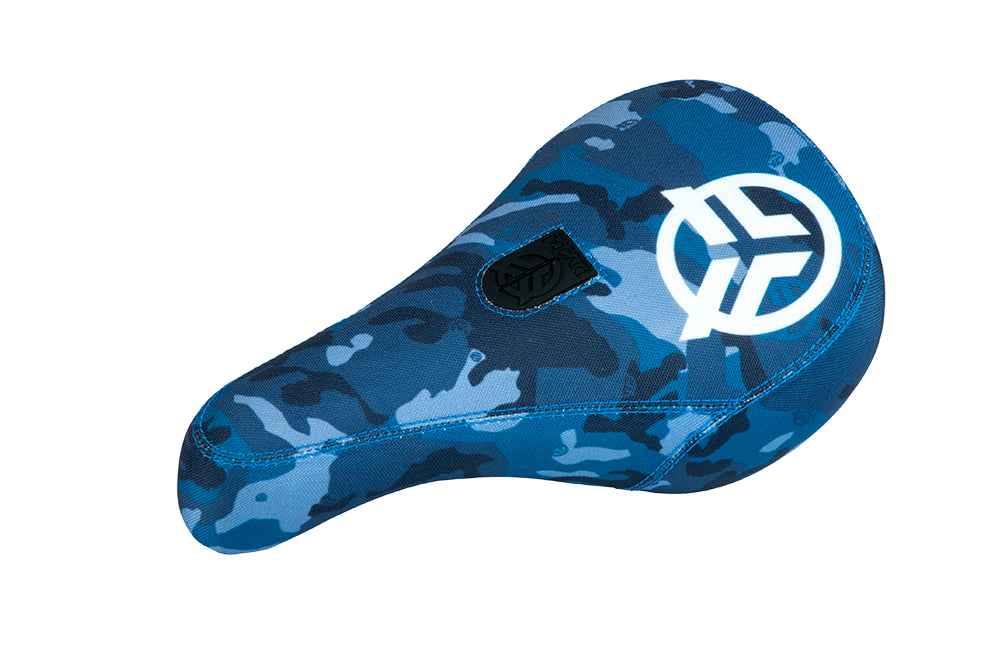 Federal LOGO Blue Camo BMX Sattel pivotal Mid - Bikers Base