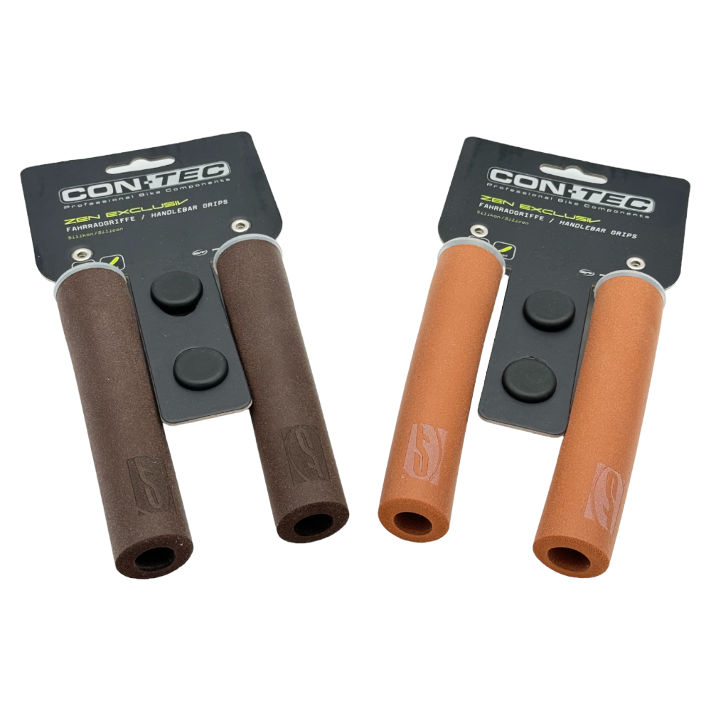 Contec Silikon Retro Griffe Zen Exclusiv  Braun / Honey - Bikers Base