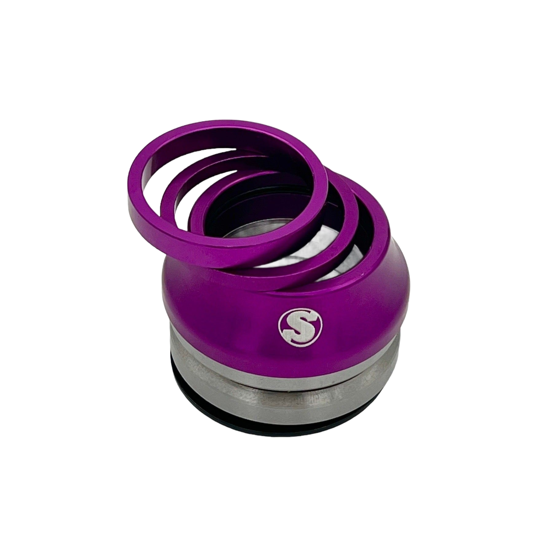 Sunday Conical Lila Internal Freestyle BMX Steuersatz Fahrrad  integriert - Bikers Base