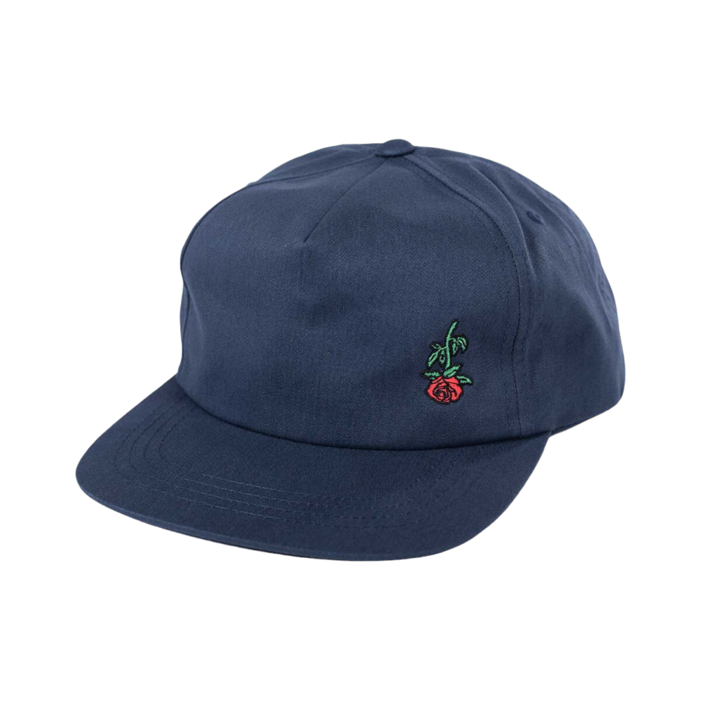 Subrosa Rose Embroidered BMX Kappe - Bikers Base