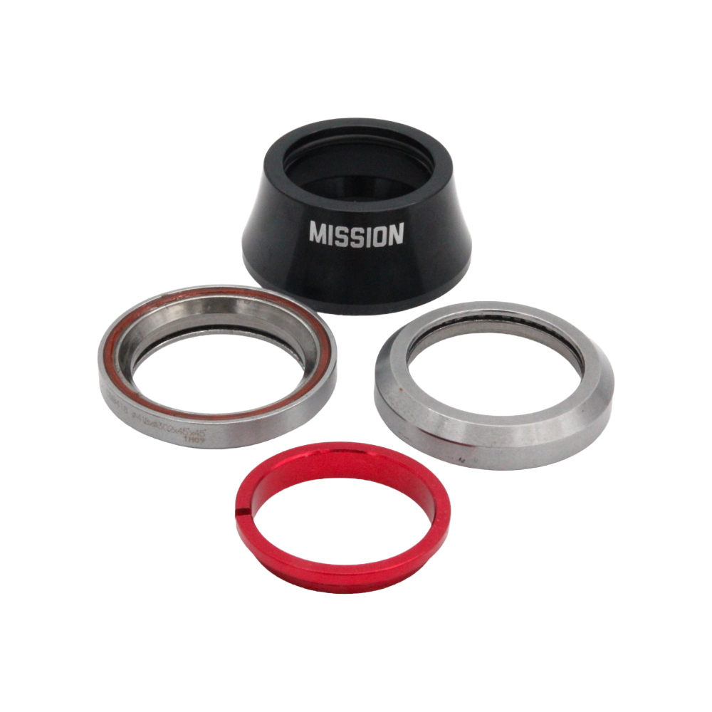 Mission BMX Steuersatz 1 1/8"  integriert 20mm Abdeckkappe - Bikers Base