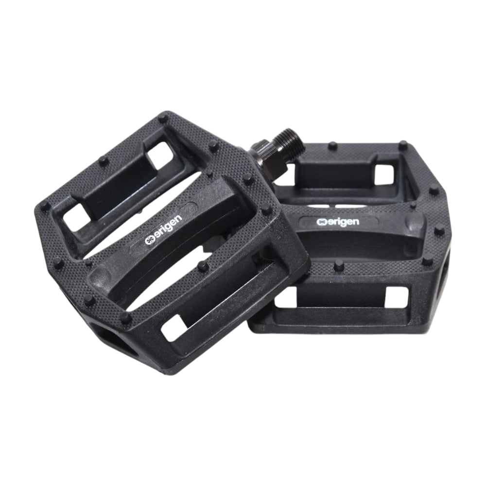 Erigen BMX Fatty PC BMX Pedale 9/16 CrMo schwarz - Bikers Base