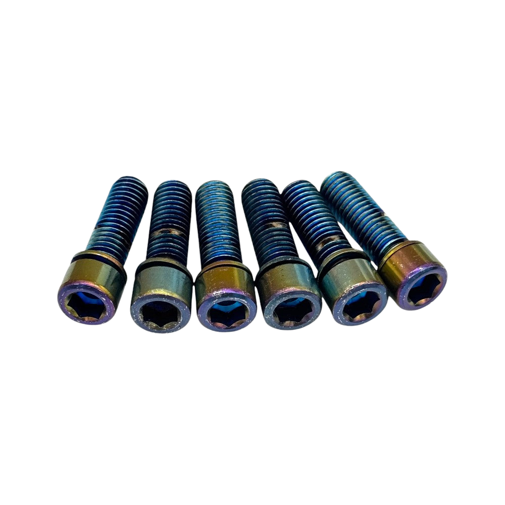 Salt -  Salt BMX Vorbau Schrauben Set Oilslick B-Ware - Bikers Base BMX