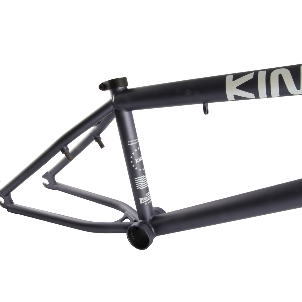 Kink Launch BMX Rahmen 20 Zoll mit 20.25" Oberrohr matte storm grey - Bikers Base