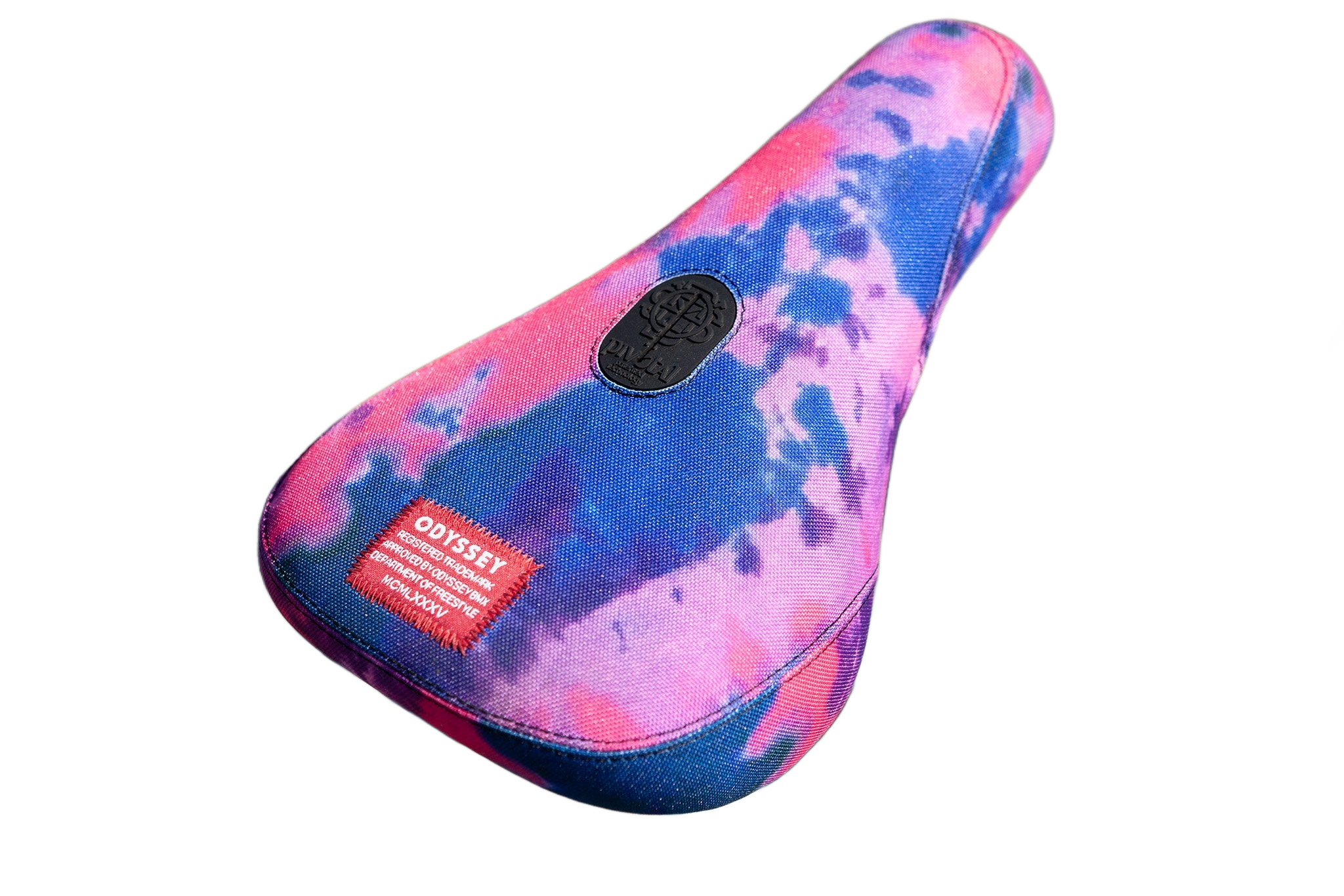 Odyssey Aaron Ross Pivotal Fat Cap BMX Sattel in Tie Dye - Bikers Base