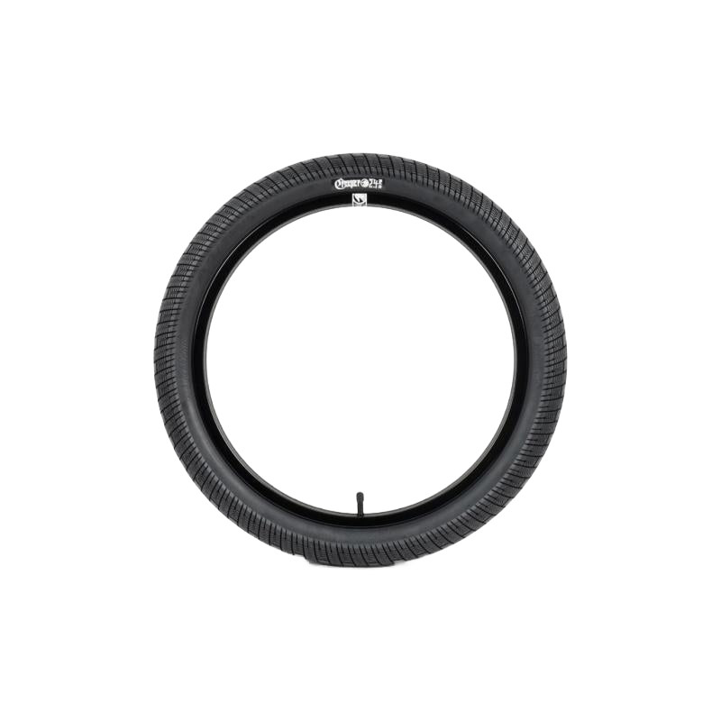 Shadow Creeper BMX Reifen, 20 x 2.4 Zoll Schwarz / Grau Rot - Bikers Base