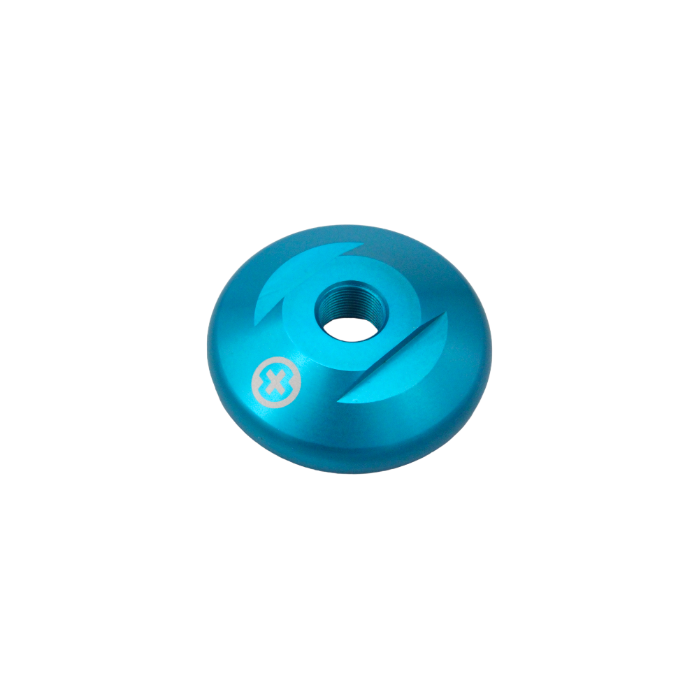 SaltPlus Pro TRAPEZ Front Hubguard cyan #4 - Bikers Base