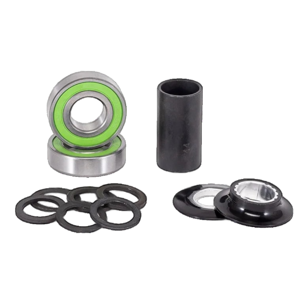 Salt Plus -  SaltPlus Pro 48 BMX Kurbel 3teil inkl. Mid BB Tretlager - Bikers Base BMX