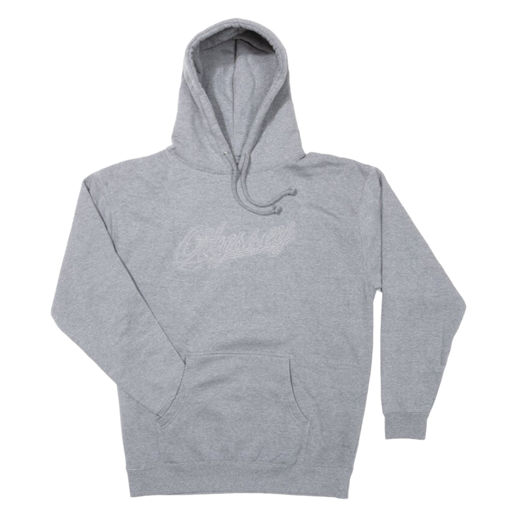 ODYSSEY BMX Pullover Big Stitch Grau und grauer Stich Hoodie - Bikers Base
