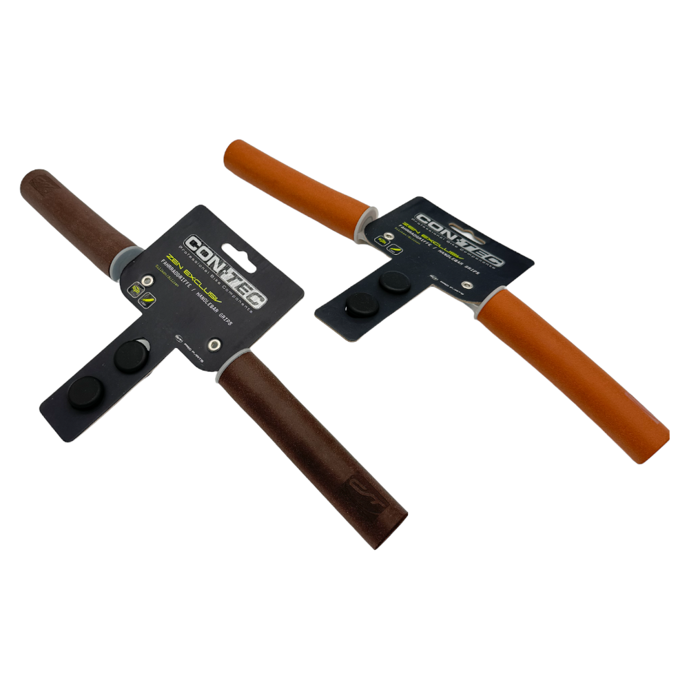 Contec -  Contec Silikon Retro Griffe Zen Exclusiv  Braun / Honey - bikers-base.myshopify.com