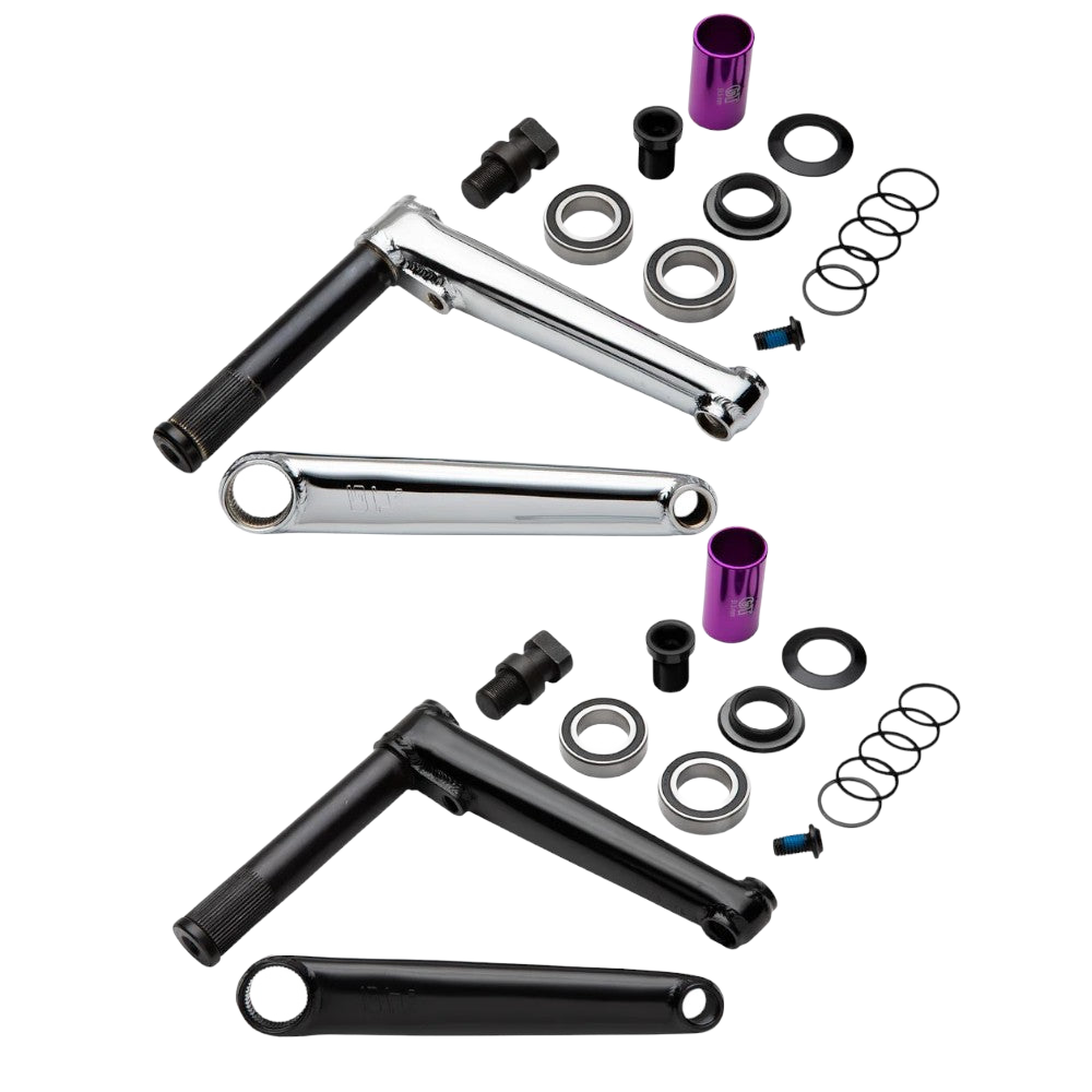 GT Bikes -  GT Bikes Power Series 2pc BMX Kurbel 24mm 165mm - Bikers Base BMX