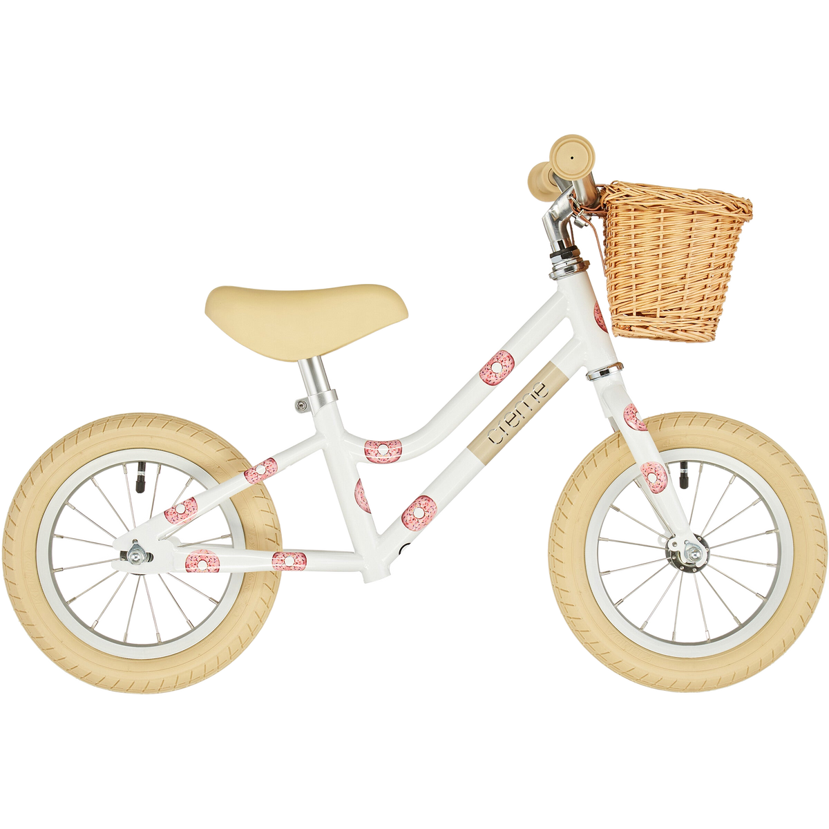 creme kinderfahrrad Mia Lernlaufrad 12 Zoll Kinder Laufrad so special Donut Kids Pus Alpina RAM HR Fahrradbrille x-clothings:true Quantity:3 (Buy Three and Save 10%!)
