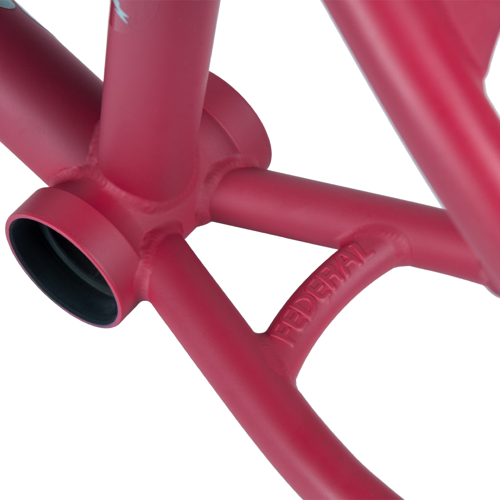 Federal LACEY BMX Rahmen matt Cranberry Dan Lacey Signature 20.75"TT - Bikers Base