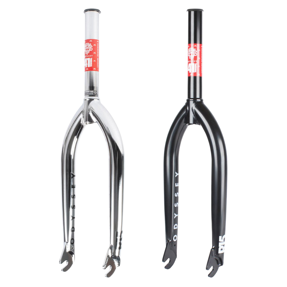 Odyssey R-15 Freestyle BMX Gabel schwarz & chrom 20 Zoll - Bikers Base