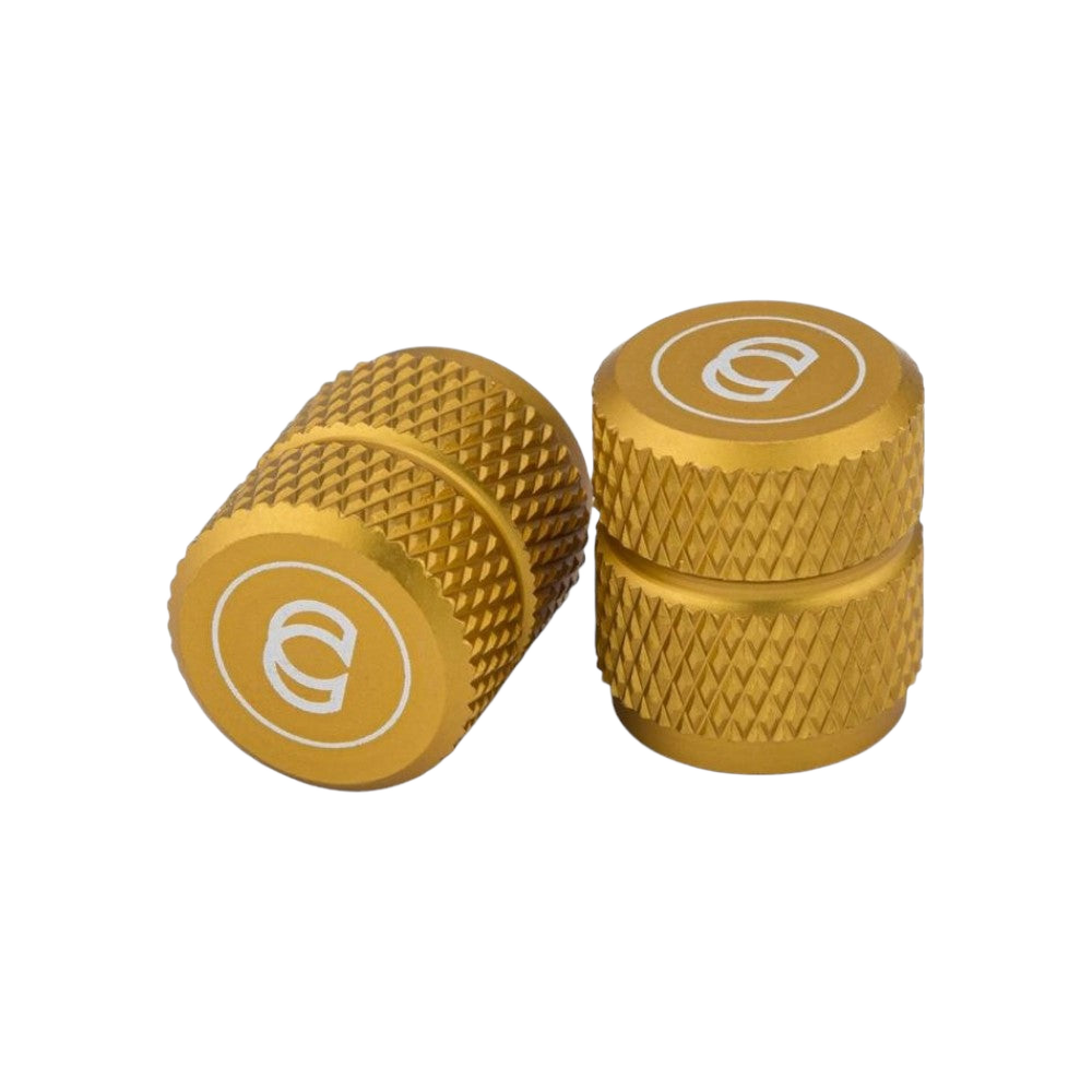 cinema -  CINEMA Valve Caps Alu Ventilkappen mit AV Autoventil Schrader - bikers-base.myshopify.com