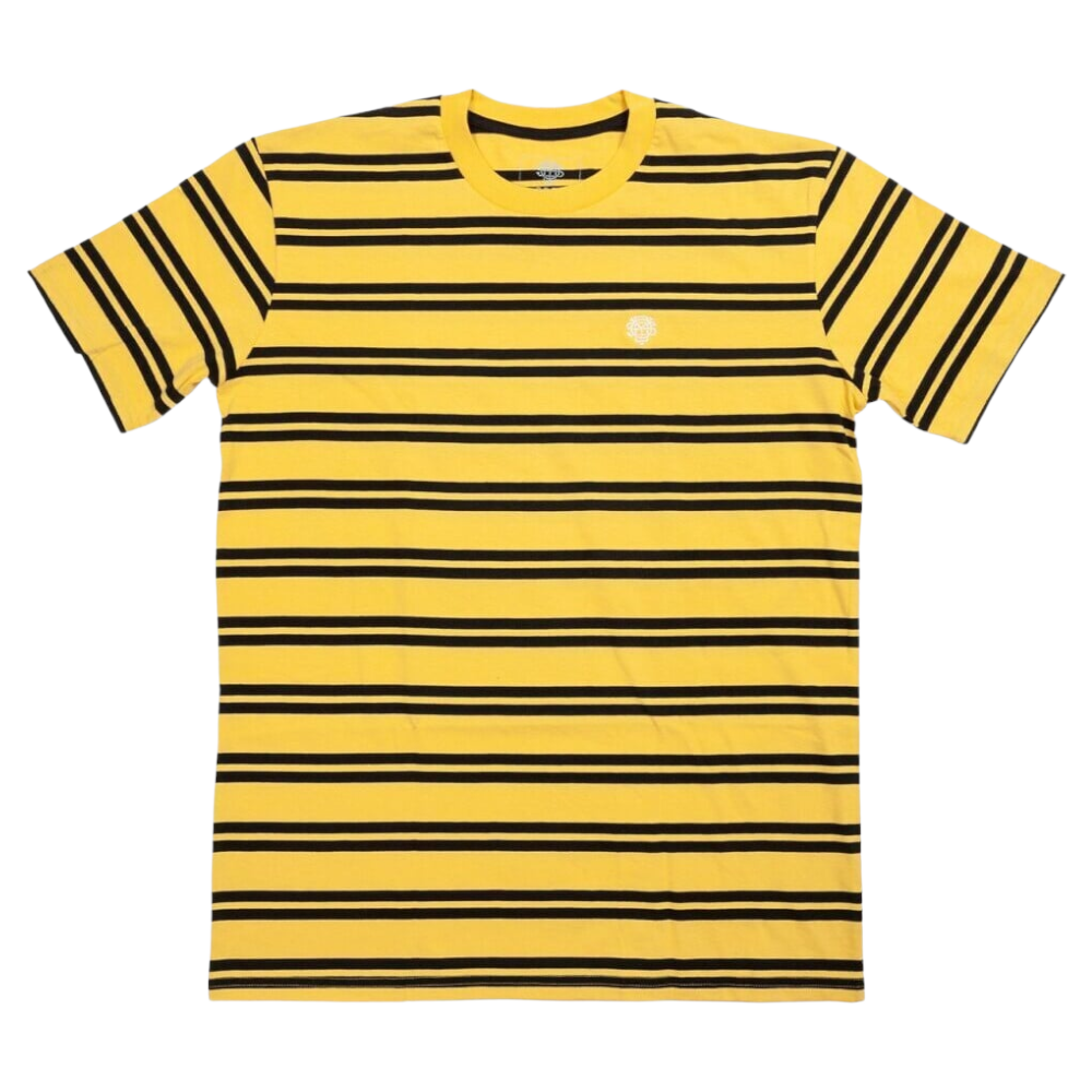 Odyssey BMX Stitched Monogram T-Shirt - Gelb/Schwarz - Bikers Base