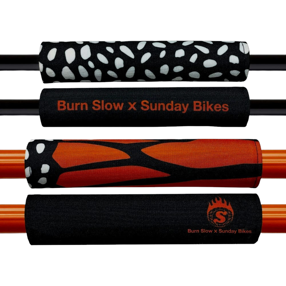 Sunday x Burn-Slow BMX Lenker-Polster + Rahmen Polster wendbar - Bikers Base