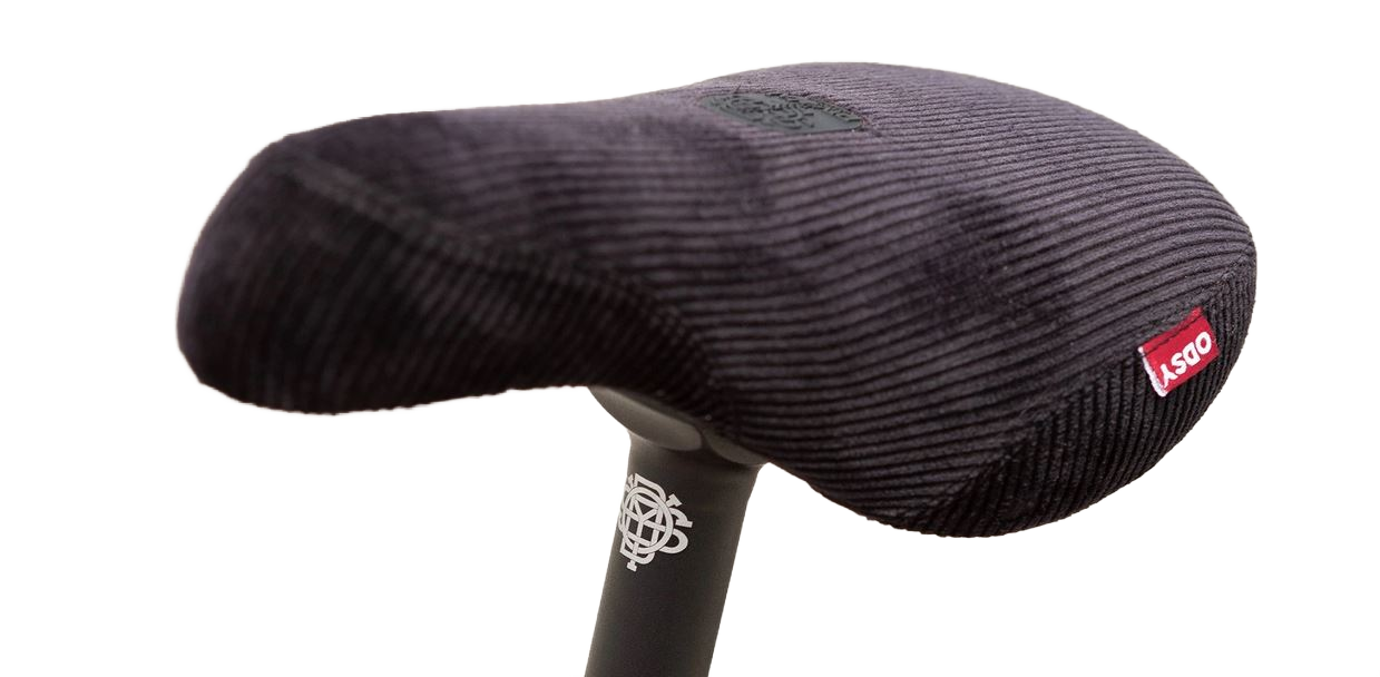 Odyssey Broc Fat Cap Pivotal BMX Sattel schwarz Kord - Bikers Base