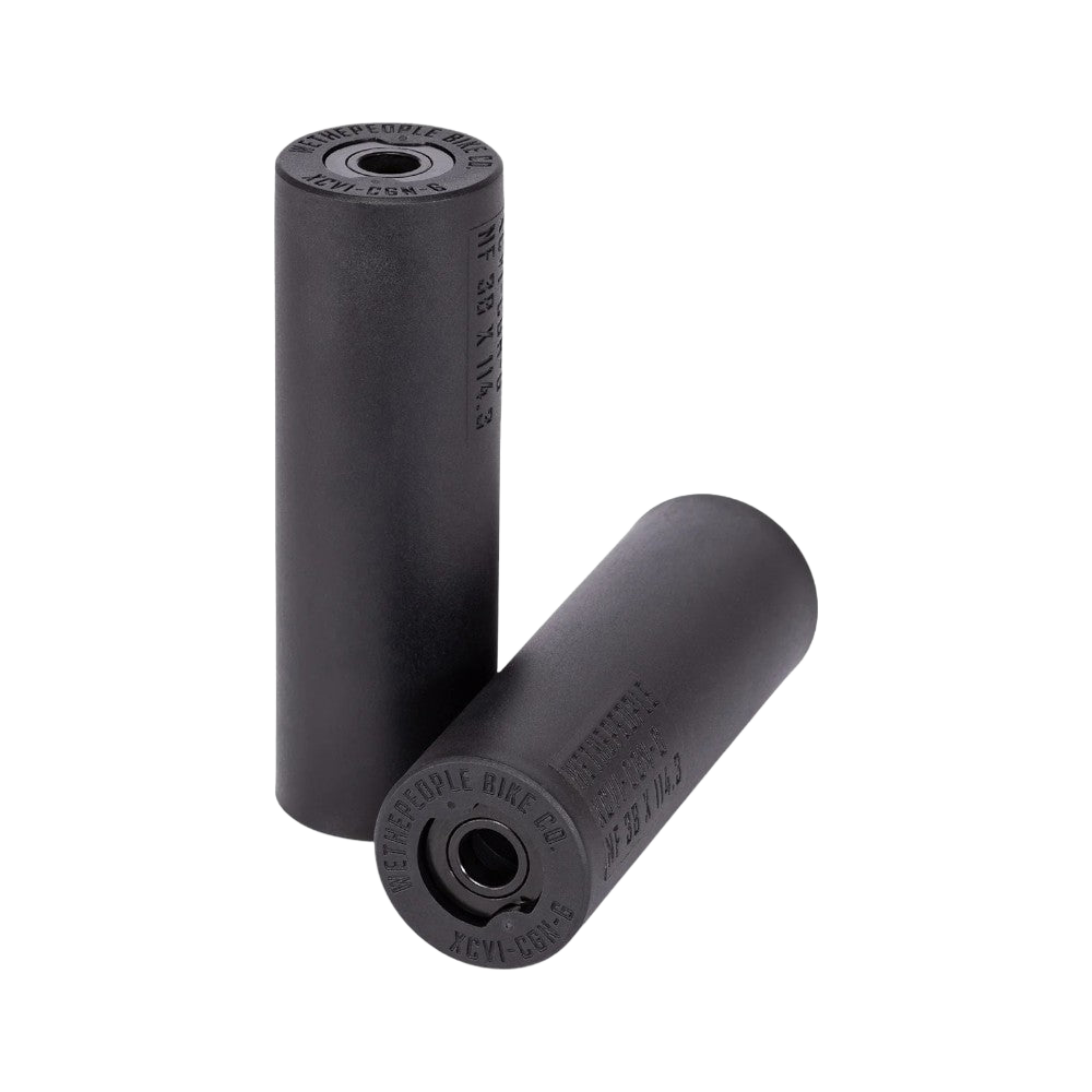 wethepeople Temper BMX Peg Paar Mit Adapter für 3/8" Achse - Bikers Base