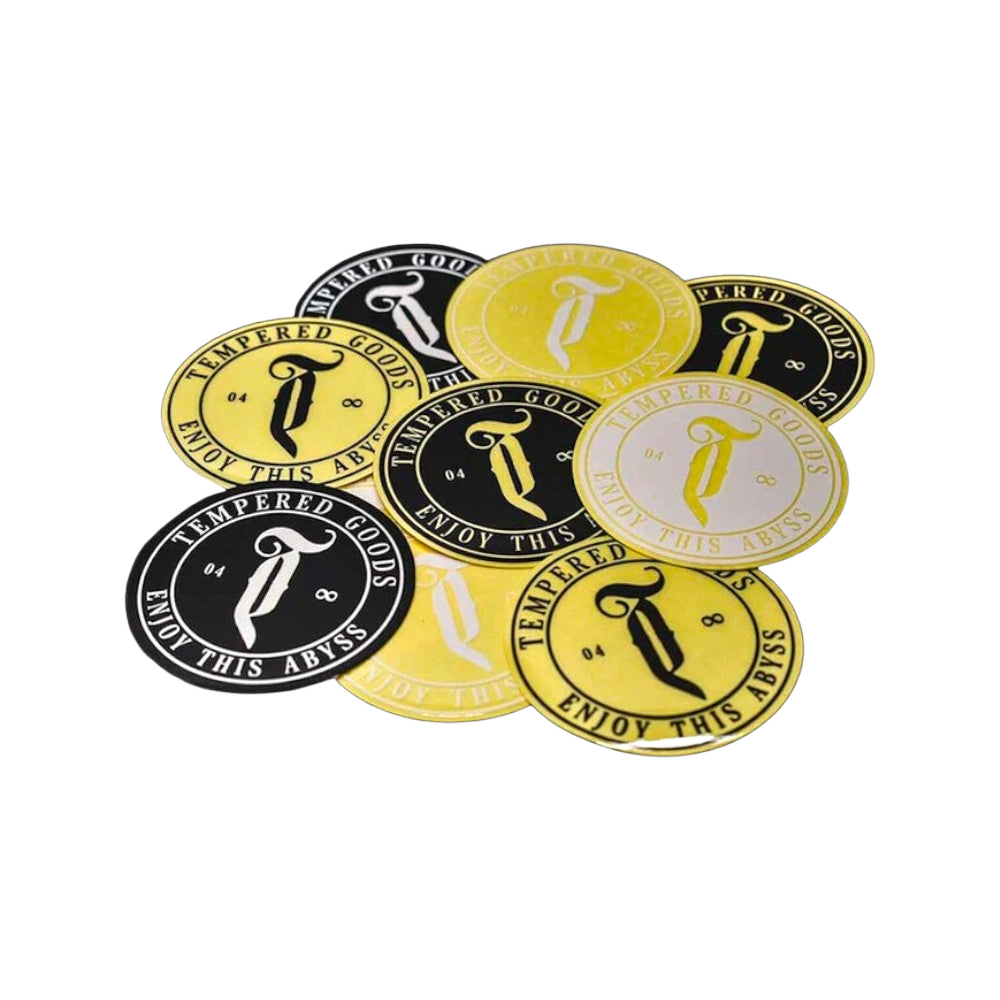 Tempered -  TEMPERED Abyss BMX Sticker Pack Aufkleber Set 10st. - Bikers Base BMX