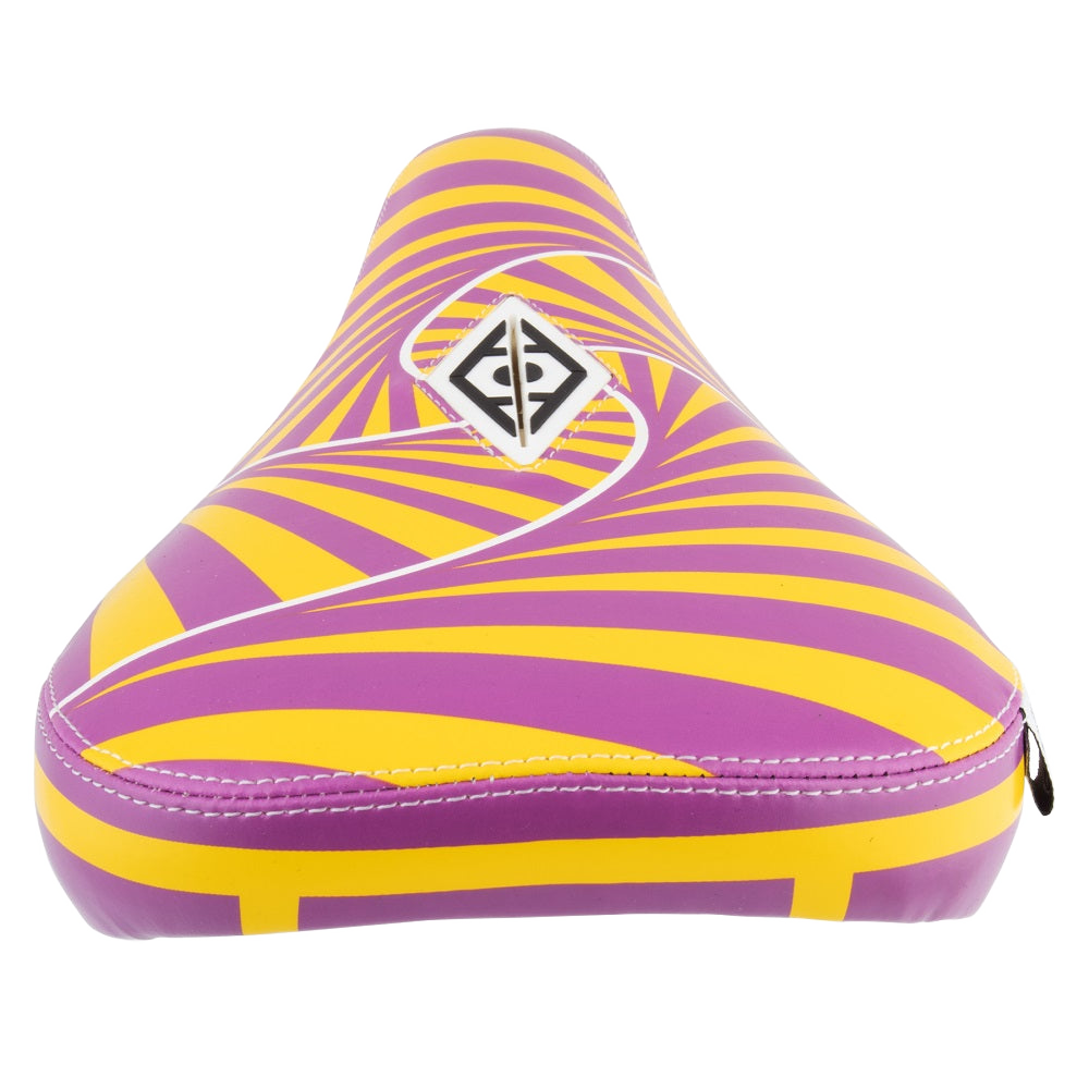 Alienation PSYCHO BMX Sattel Pivotal Mid lila / gelb - Bikers Base